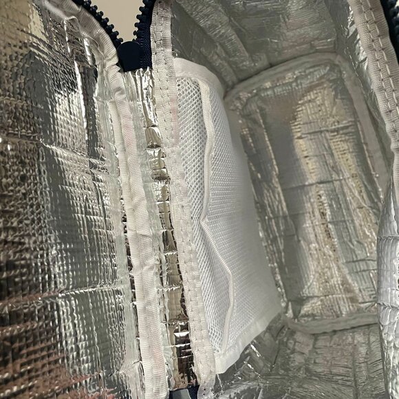 NWT Kate Spade Spring Plaid Insulated Lunch Tote - Picture 9 of 10